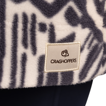 Load image into Gallery viewer, Craghoppers Women's Annjela Half Zip Fleece Top (Anthracite Print)