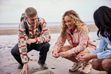 Load image into Gallery viewer, Craghoppers Women's Annjela Half Zip Fleece Top (Clay Print)