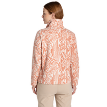 Load image into Gallery viewer, Craghoppers Women's Annjela Half Zip Fleece Top (Clay Print)