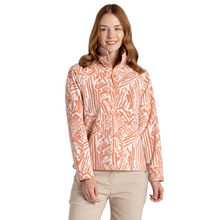 Load image into Gallery viewer, Craghoppers Women's Annjela Half Zip Fleece Top (Clay Print)