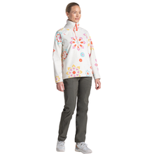 Load image into Gallery viewer, Craghoppers Women's Annjela Half Zip Fleece Top (Floral Print)