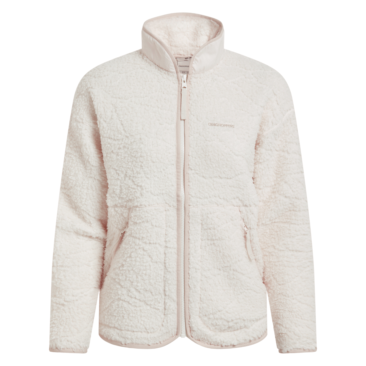 Craghoppers Women's Avens II National Trust Full Zip Fleece Jacket Ecru 1XT CWA467