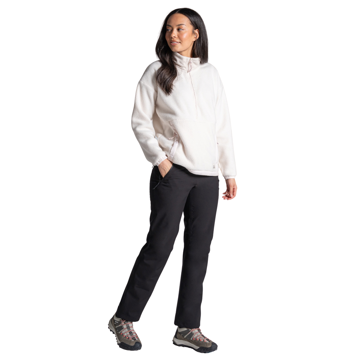 Craghoppers Women's Aysgarth Pro Thermo Waterproof Trousers (Black)