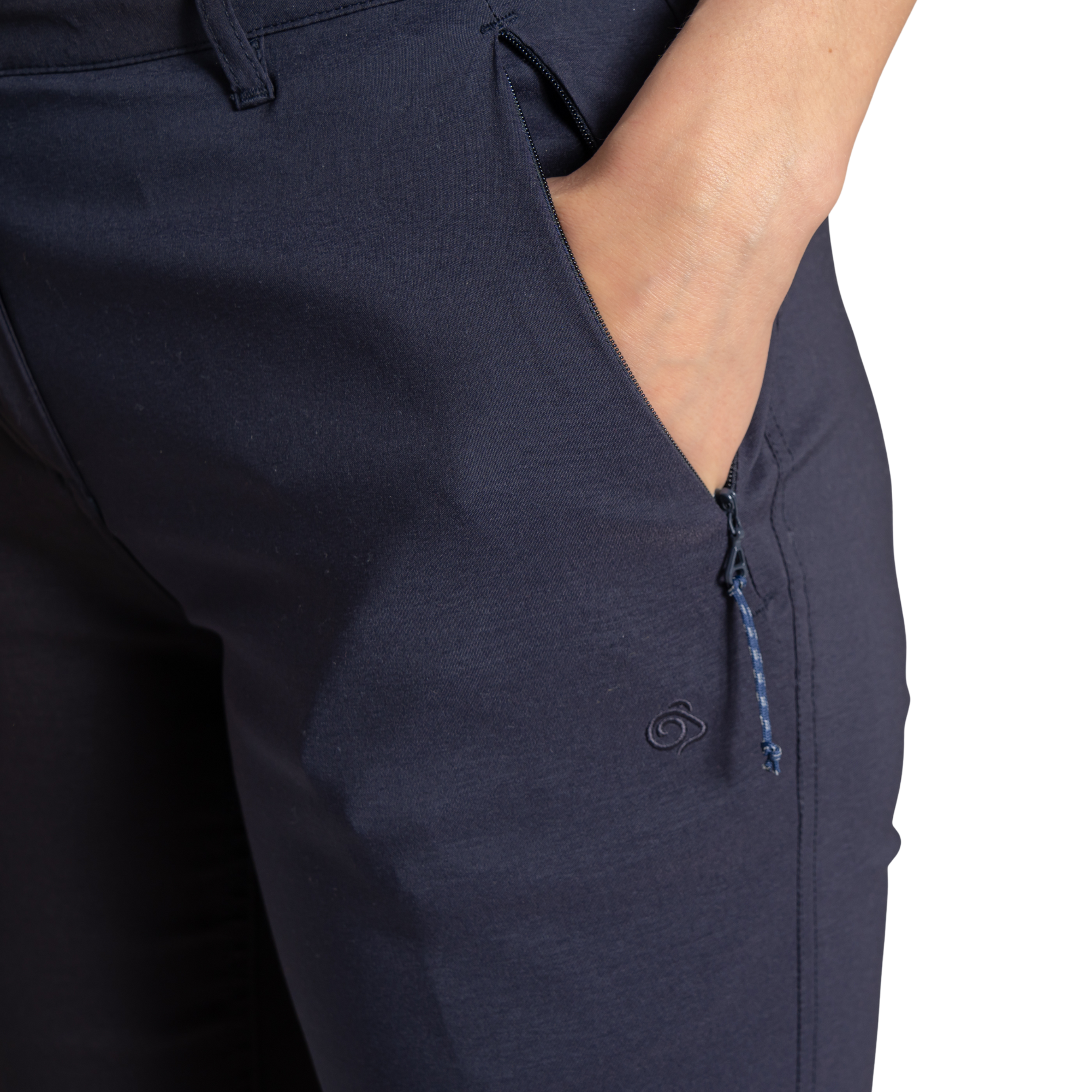 Craghoppers Women's Kiwi Pro III NosiDefence UPF40 Trousers (Dark Navy)(2025 Version)