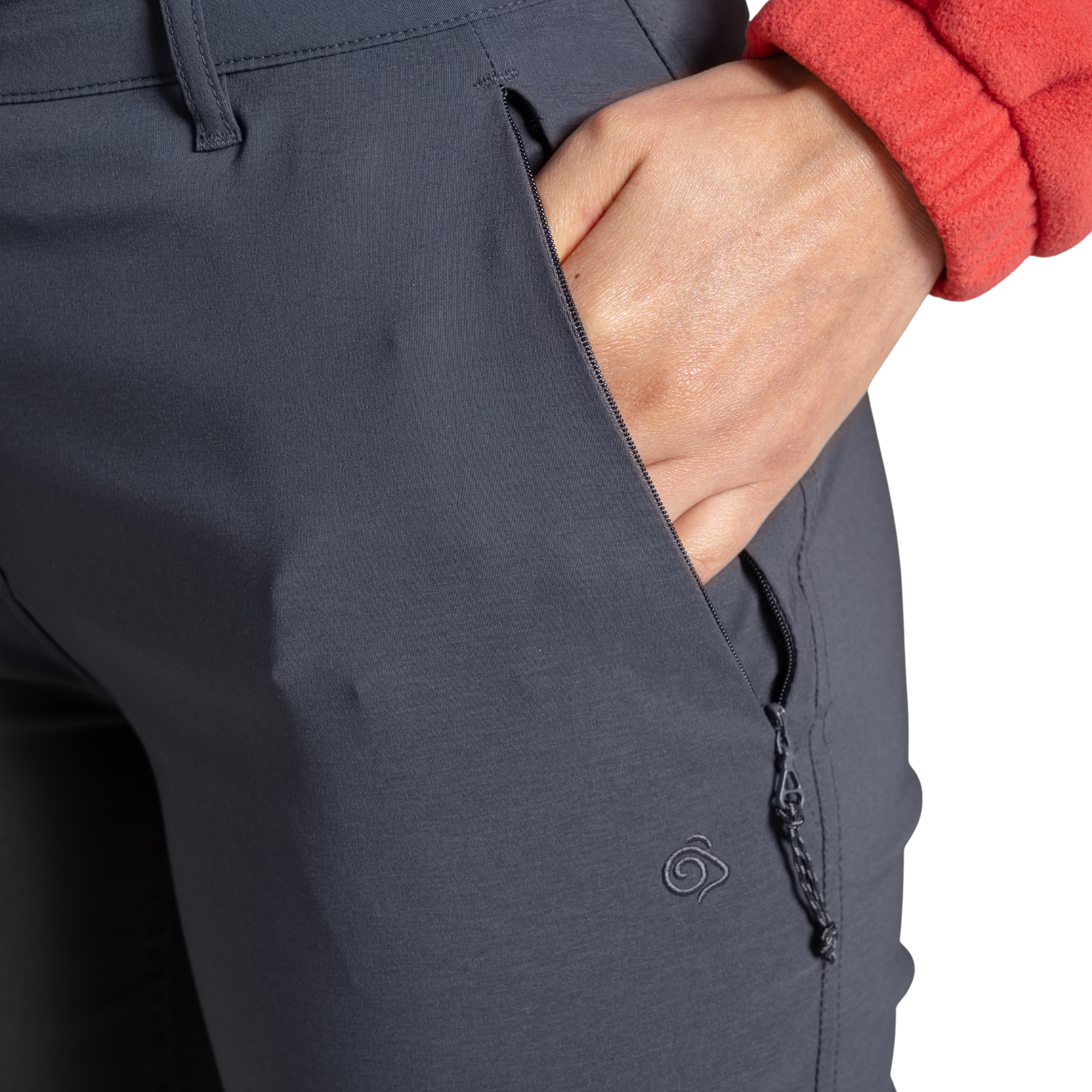 Craghoppers Women's Kiwi Pro III NosiDefence UPF40 Trousers (Graphite)