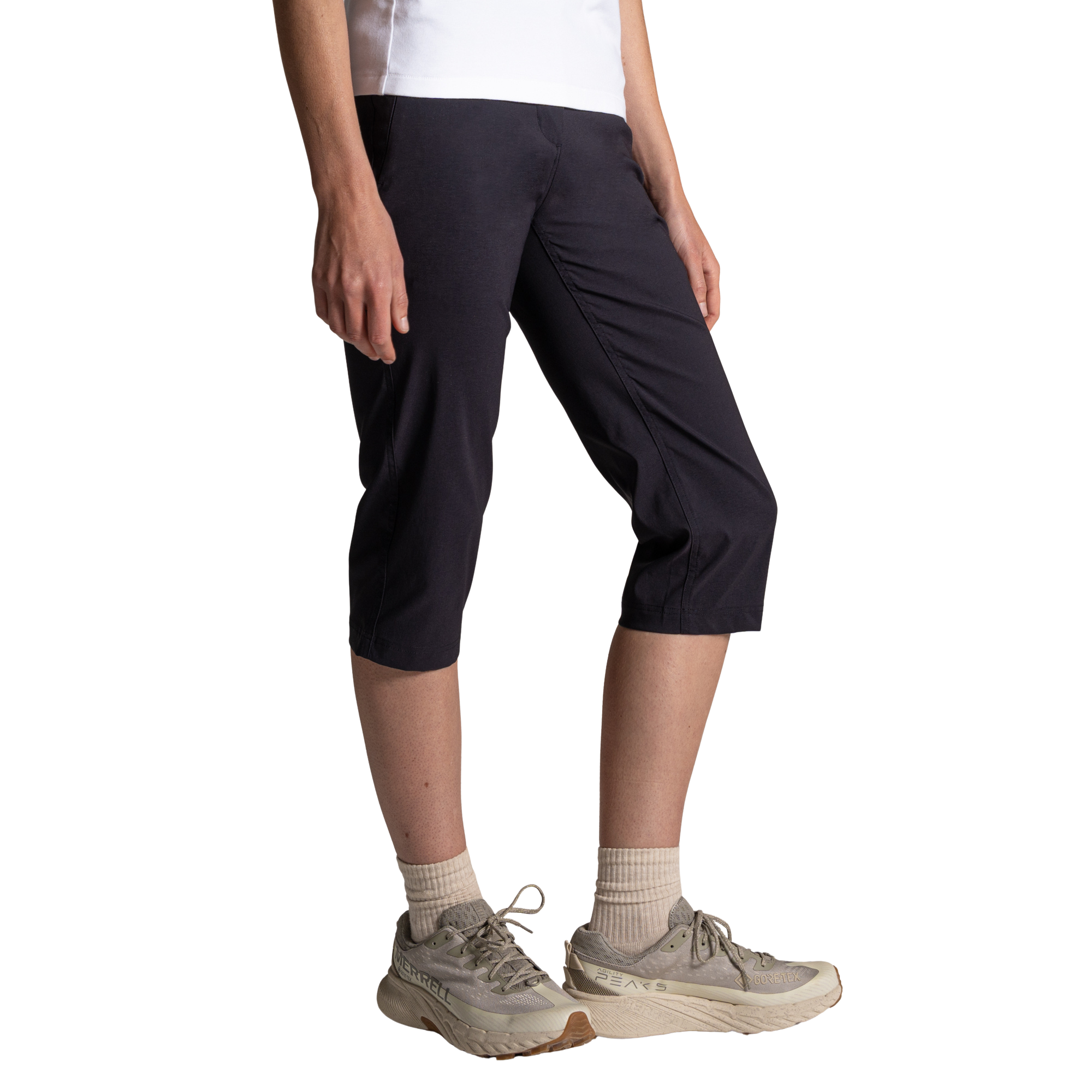 Craghoppers Women's Kiwi Pro III UPF50 Cropped Trousers (Dark Navy)