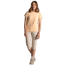 Load image into Gallery viewer, Craghoppers Women's Kiwi Pro III UPF50 Cropped Trousers (Oyster)