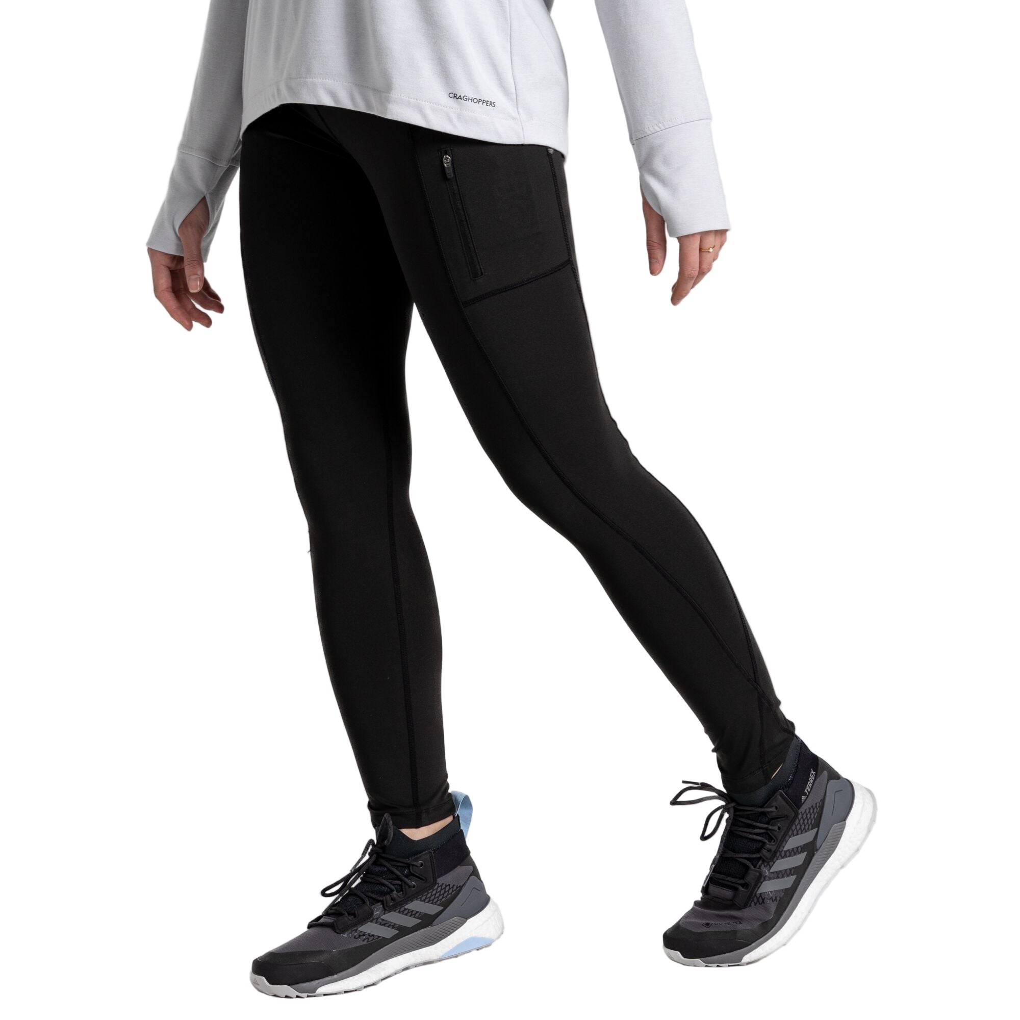 Craghoppers Women's Kiwi Pro Thermo Leggings Black 800 CWJ1334 CWJ1335