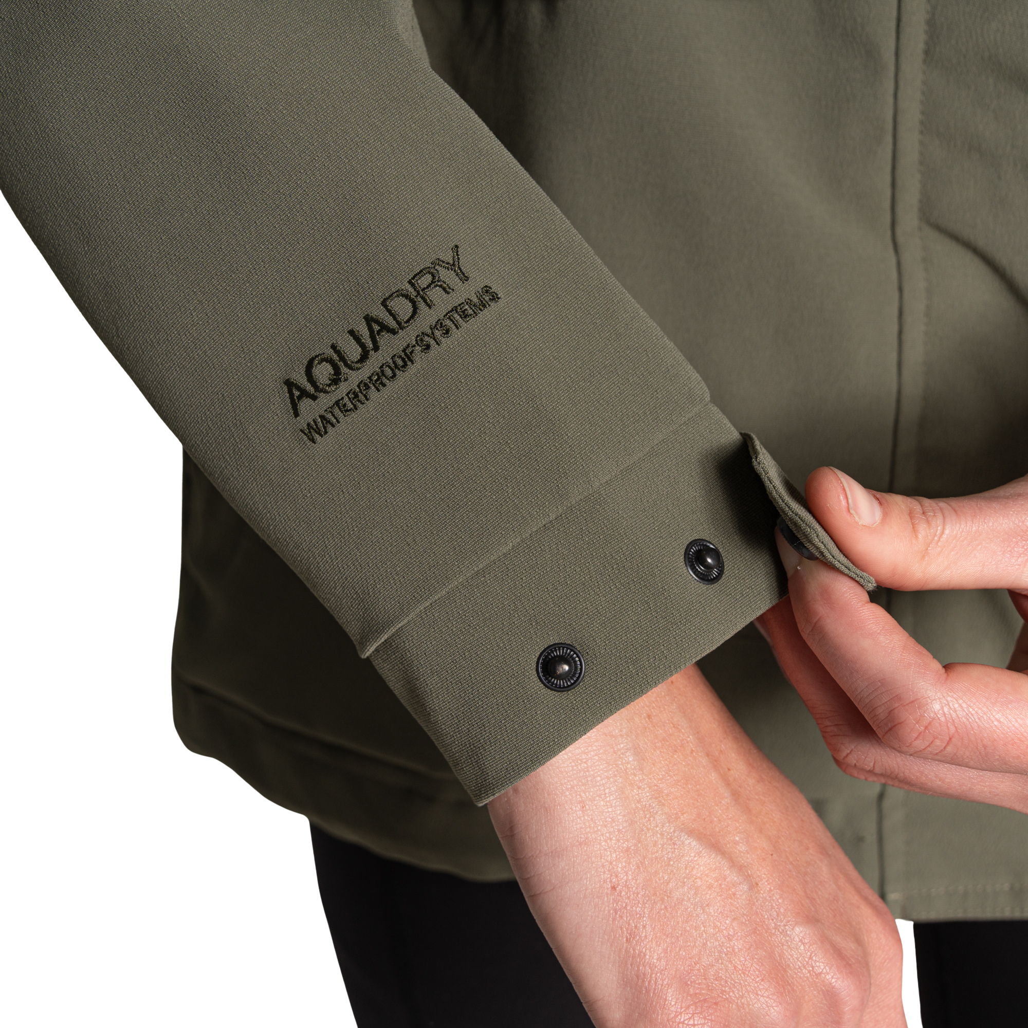 Craghoppers Women's Maryam Waterproof Jacket (Dark Sage)