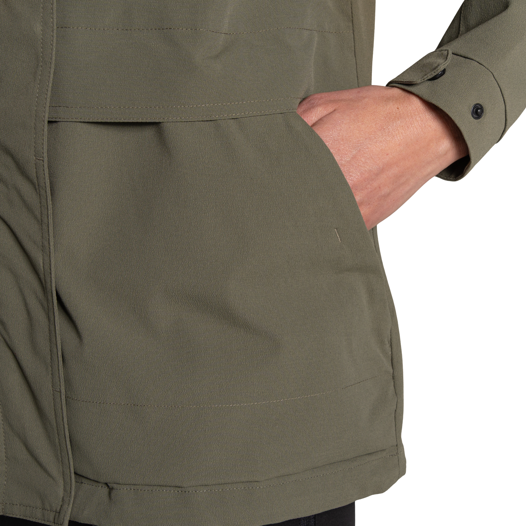 Craghoppers Women's Maryam Waterproof Jacket (Dark Sage)