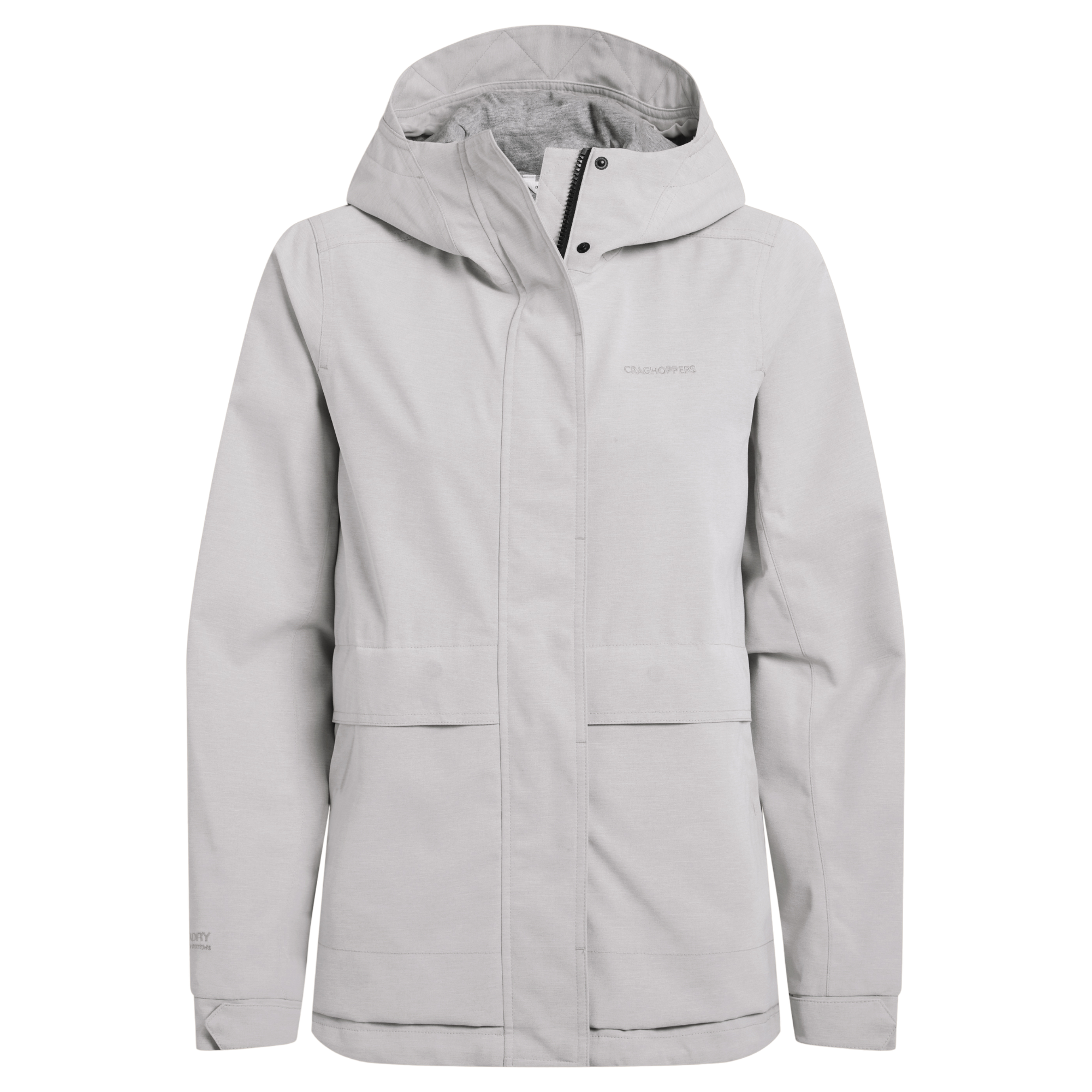 Craghoppers Women's Maryam Waterproof Jacket (Oyster)