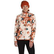 Load image into Gallery viewer, Craghoppers Women's Massey Overhead Half Snap Fleece (Clay Print)
