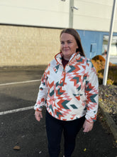 Load image into Gallery viewer, Craghoppers Women's Massey Overhead Half Snap Fleece (Clay Print)