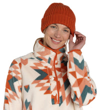 Load image into Gallery viewer, Craghoppers Women's Massey Overhead Half Snap Fleece (Clay Print)