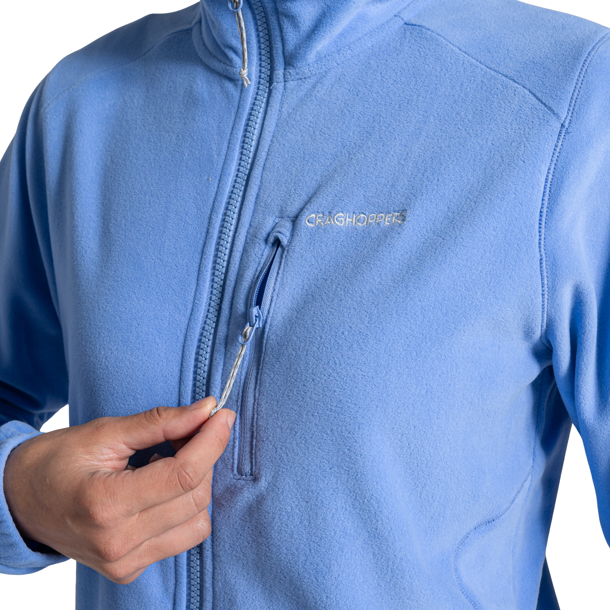 Craghoppers Women's Miska Plus II Full Zip Fleece (Vinca Blue)