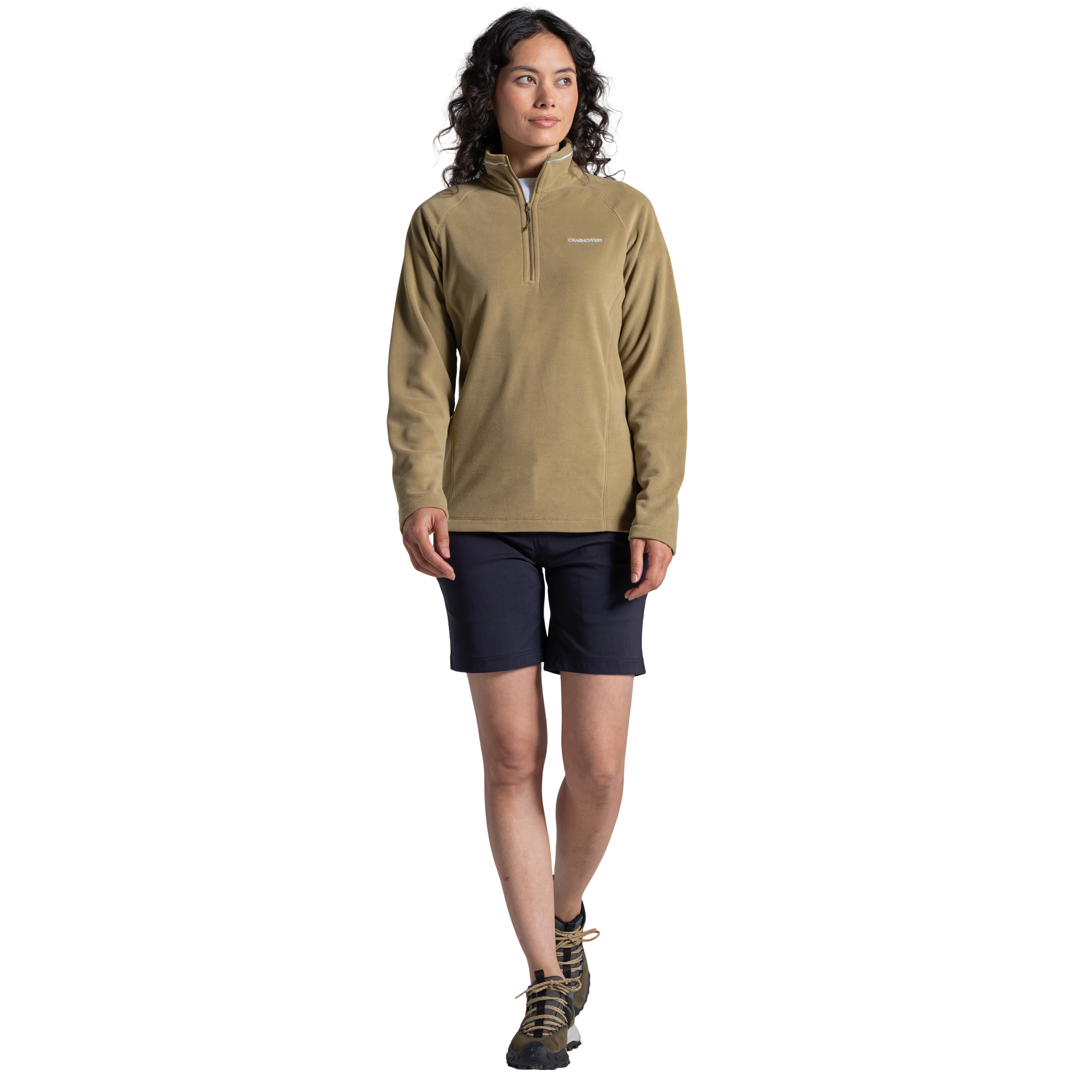 Craghoppers Women's Miska VI Half Zip Fleece Top (Cardamon)