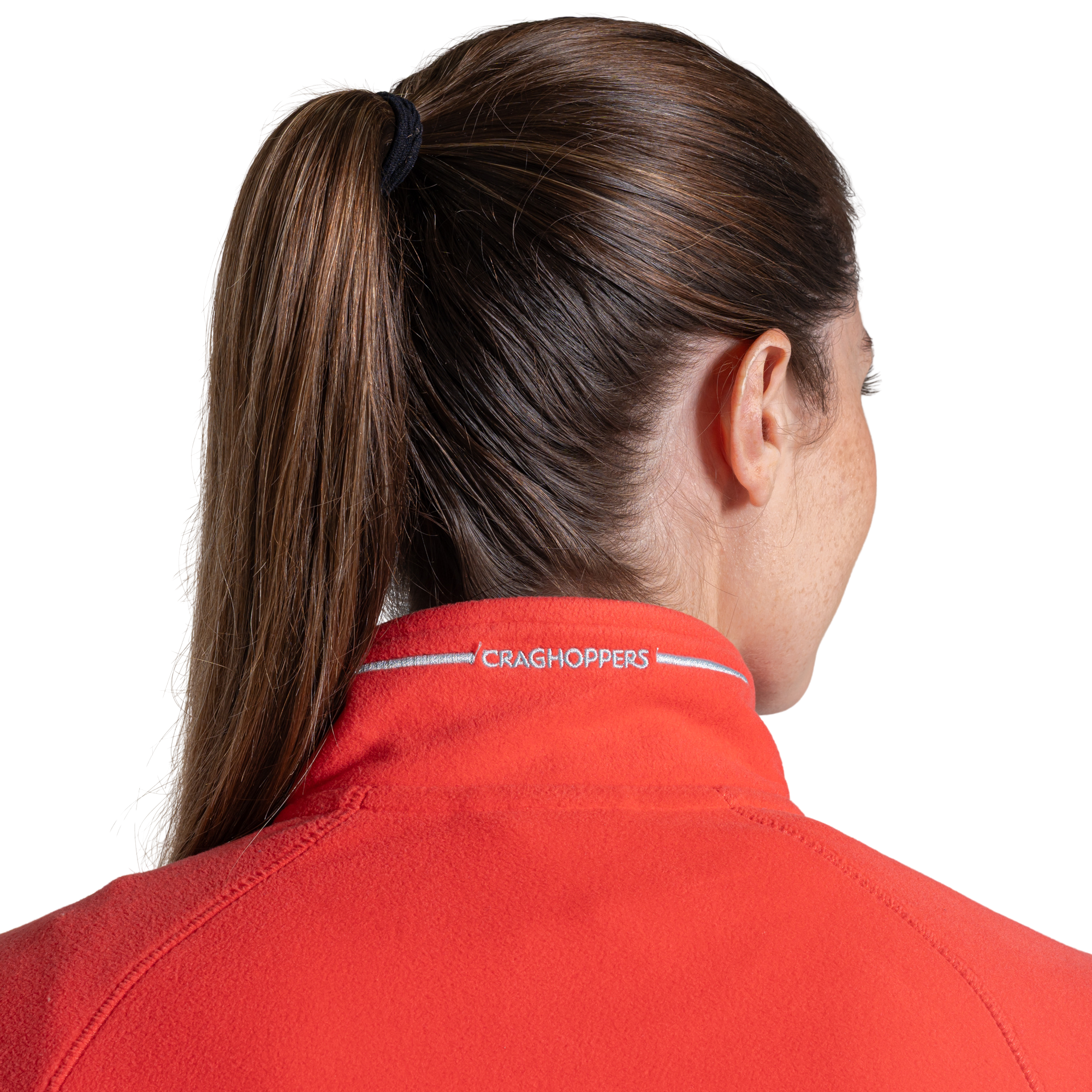 Craghoppers Women's Miska VI Half Zip Fleece Top (Red Dawn)