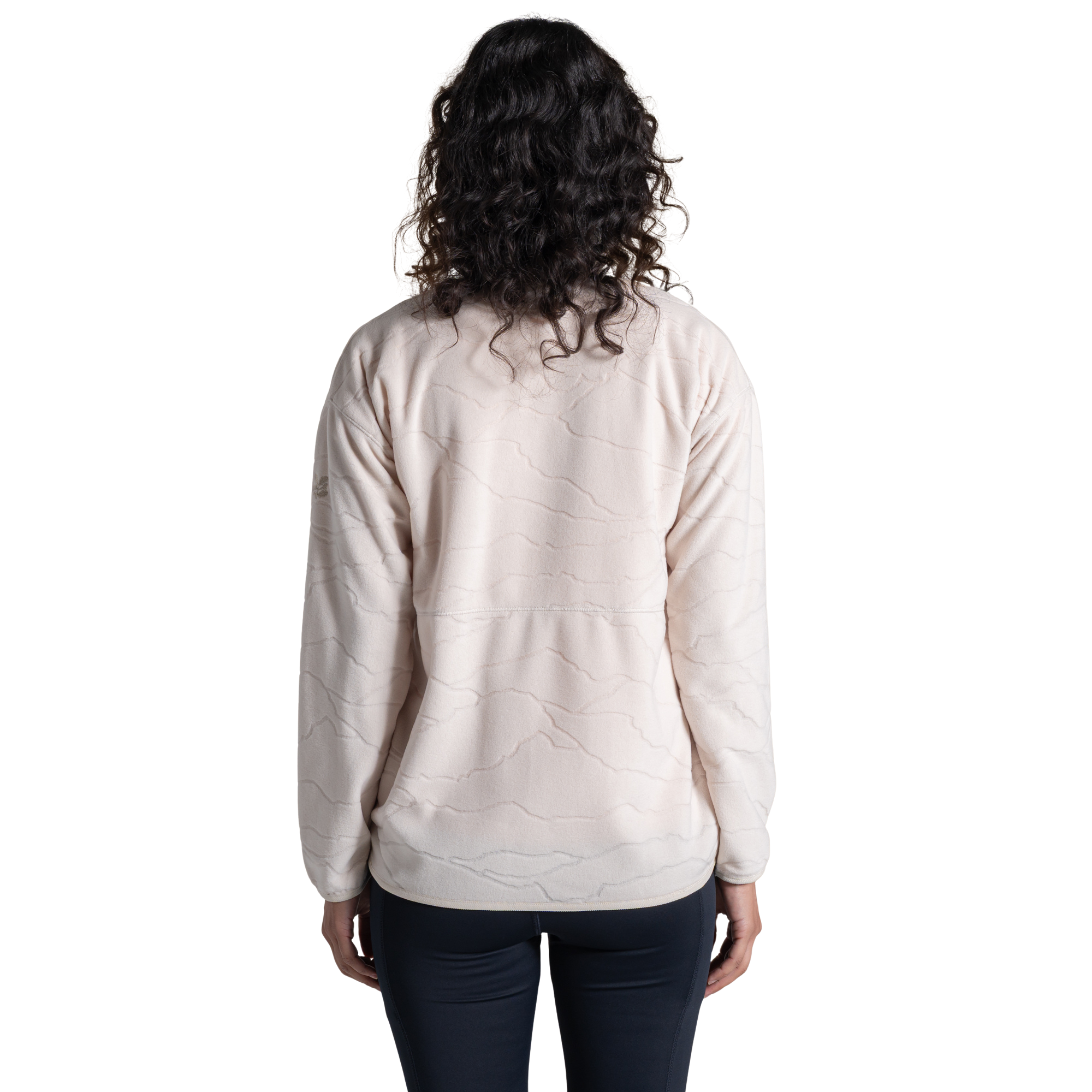 Craghoppers Women's National Trust Wheatear Full Zip Fleece (Ecru)