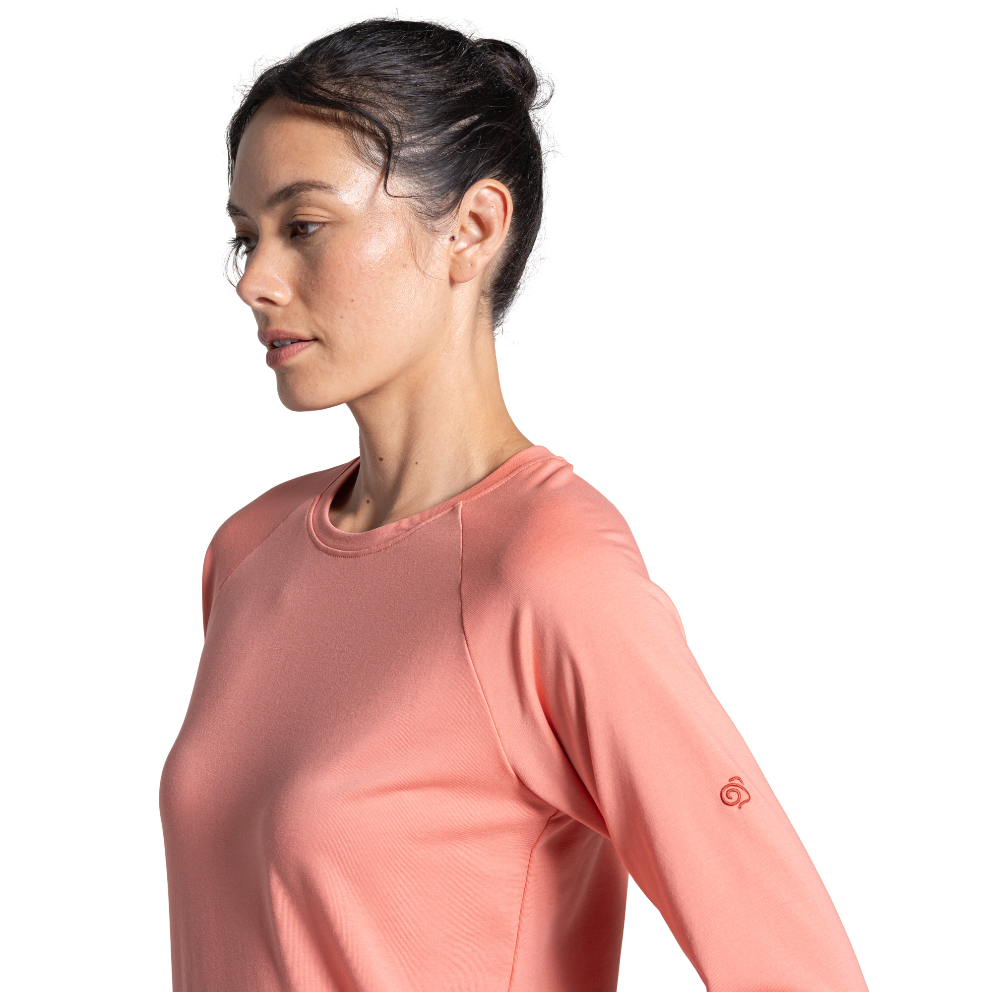 Craghoppers Women's Nosilife Nour Long Sleeve Top (Spiced Apricot)