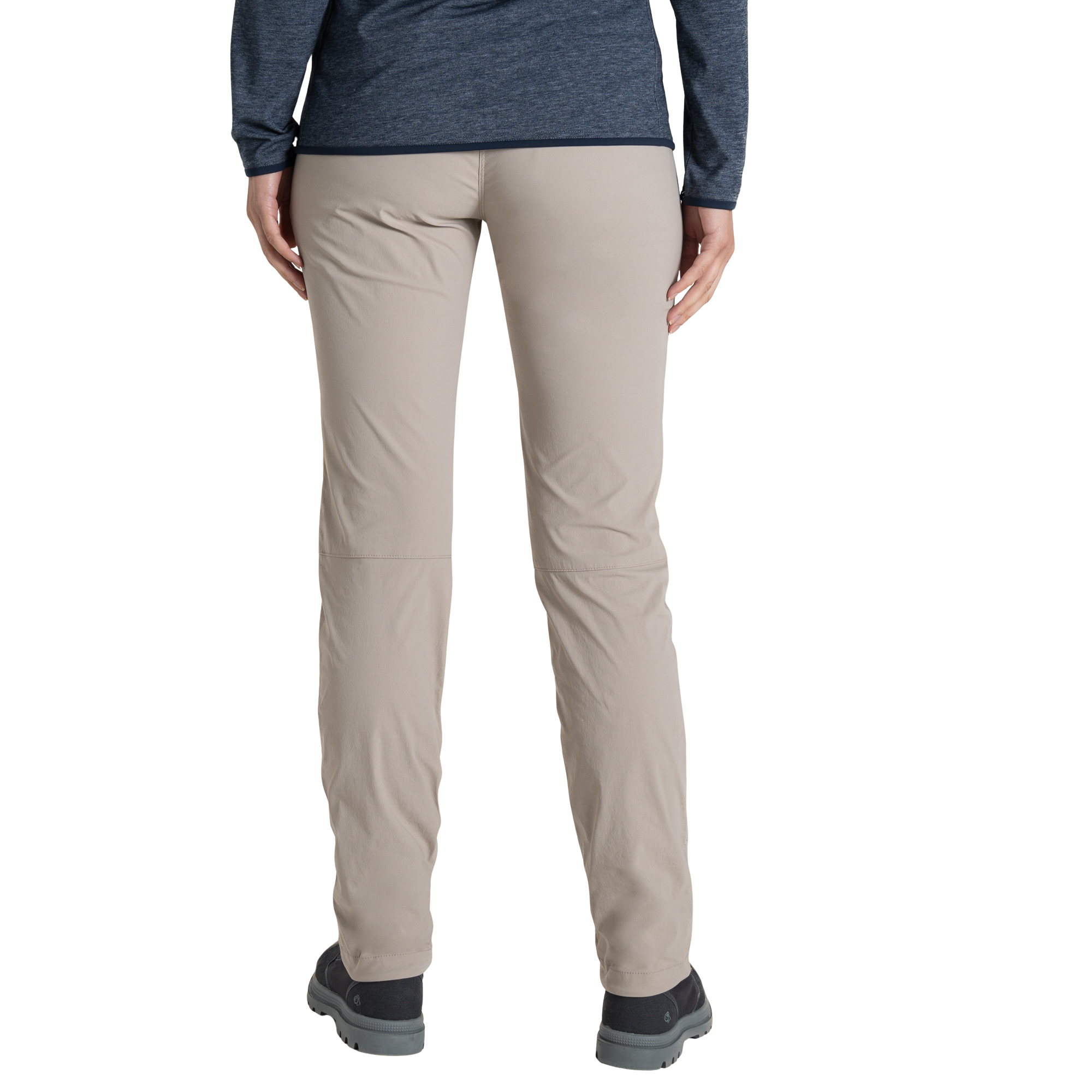 Craghoppers Women's Nosilife Pro III Insect Repellent UPF50 Trousers (Soft Mushroom)