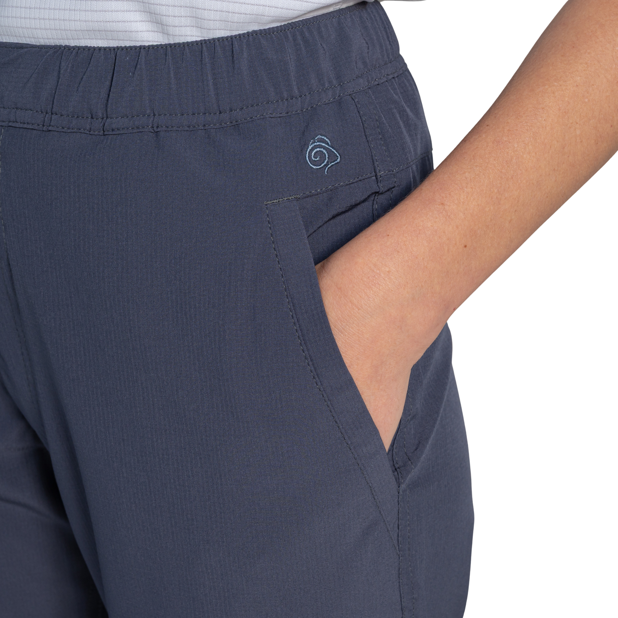 Craghoppers Women's Nosilife UPF50 Lola Trousers (Anthracite)