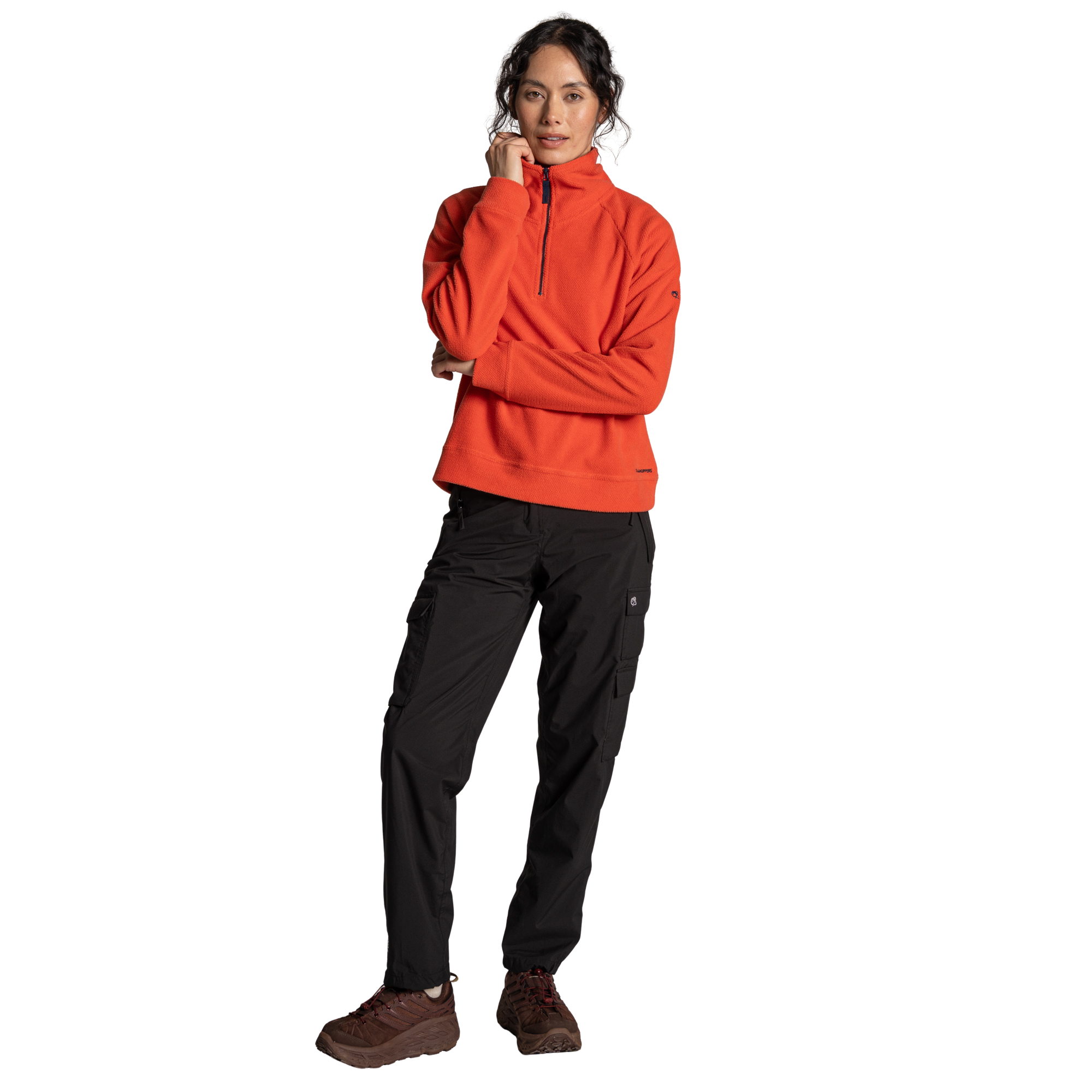 Craghoppers Women's Raja Half Zip Fleece Top (Grenadine)