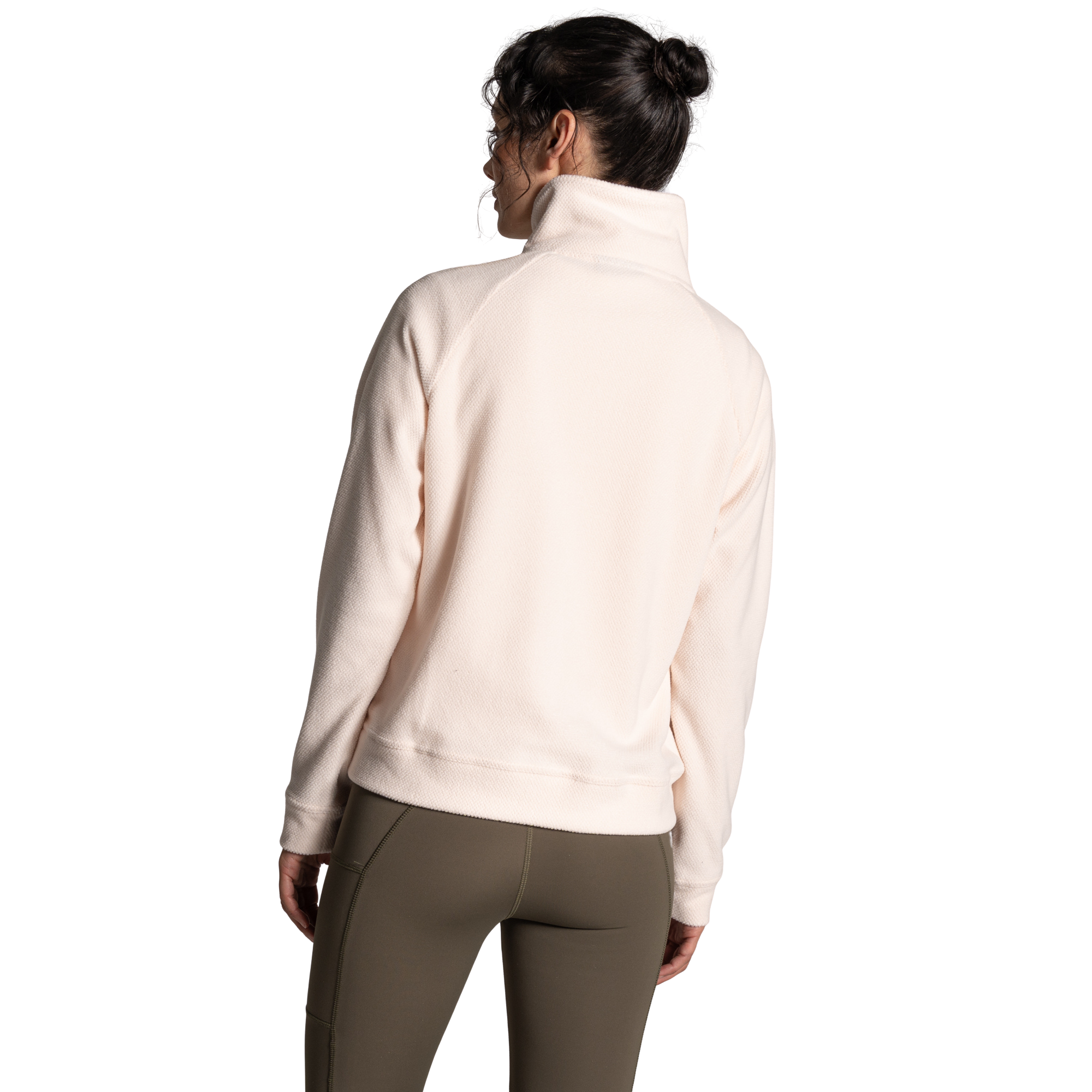 Craghoppers Women's Raja Half Zip Fleece Top (Sugared Almond)