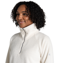 Load image into Gallery viewer, Craghoppers Women's Raya Half Zip Fleece Top (Seasalt)