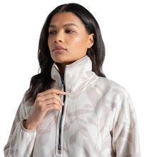 Load image into Gallery viewer, Craghoppers Women's Reedmace Half Zip Fleece Top (Soft Mushroom)