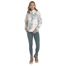 Load image into Gallery viewer, Craghoppers Women's Rosemary Overhead Half Snap Fleece Top (Sky Print)