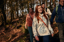 Load image into Gallery viewer, Craghoppers Women's Rosemary Overhead Half Snap Fleece Top (Sky Print)