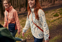 Load image into Gallery viewer, Craghoppers Women's Rosemary Overhead Half Snap Fleece Top (Sky Print)