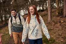 Load image into Gallery viewer, Craghoppers Women's Rosemary Overhead Half Snap Fleece Top (Sky Print)