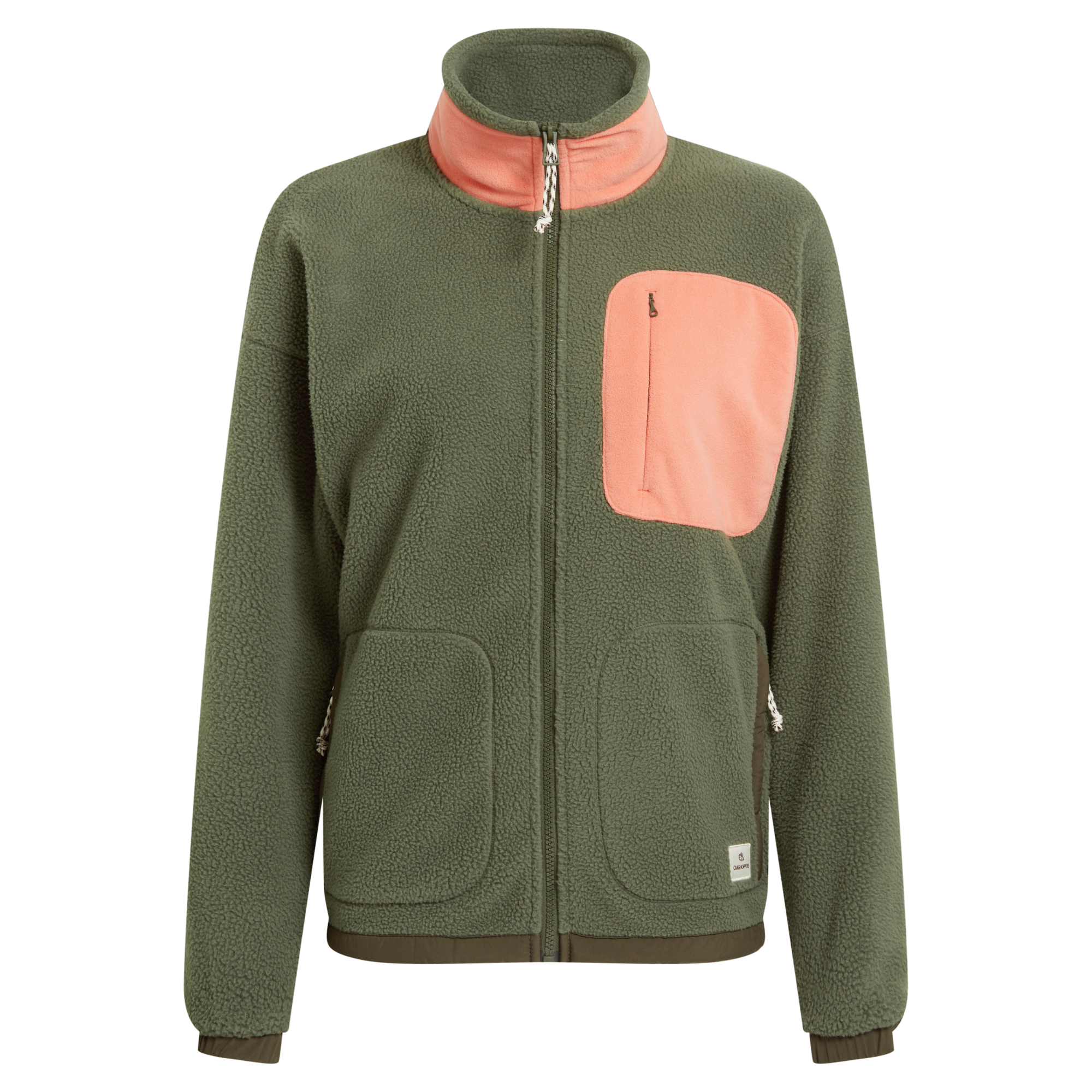 Craghoppers Women's Sanaa Full Zip Fleece (Dark Sage)