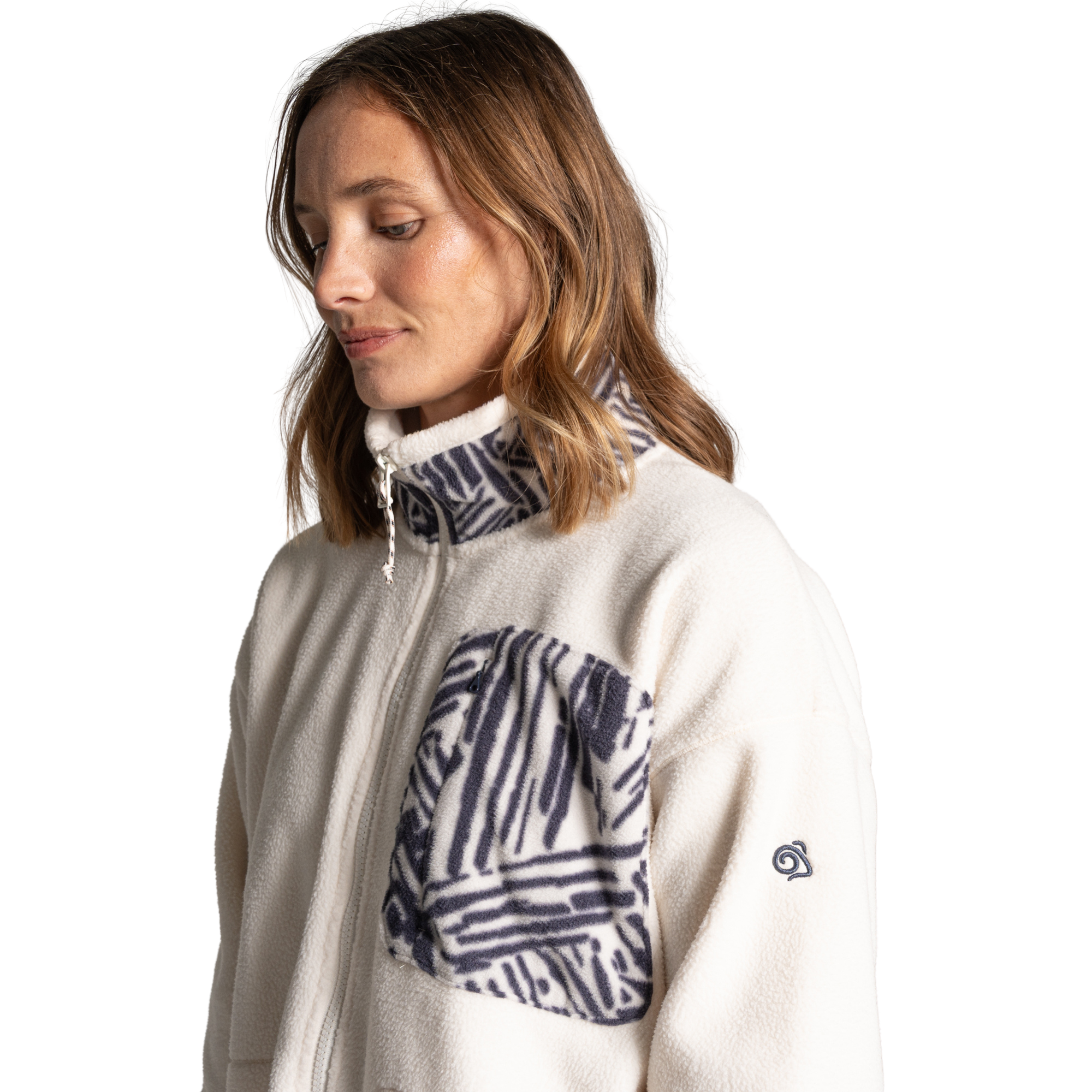 Craghoppers Women's Sanaa Full Zip Fleece (Ecru)