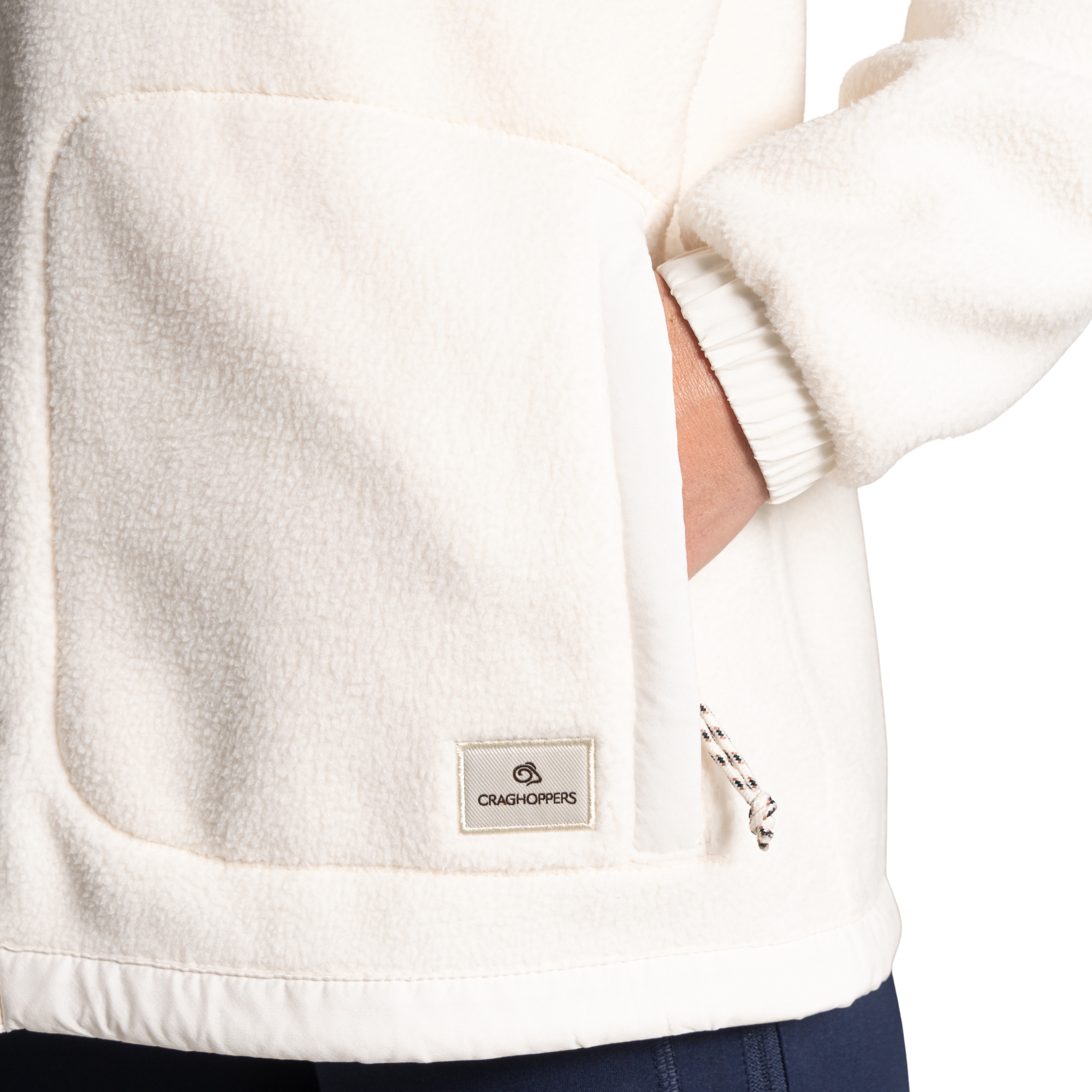 Craghoppers Women's Sanaa Full Zip Fleece (Ecru)