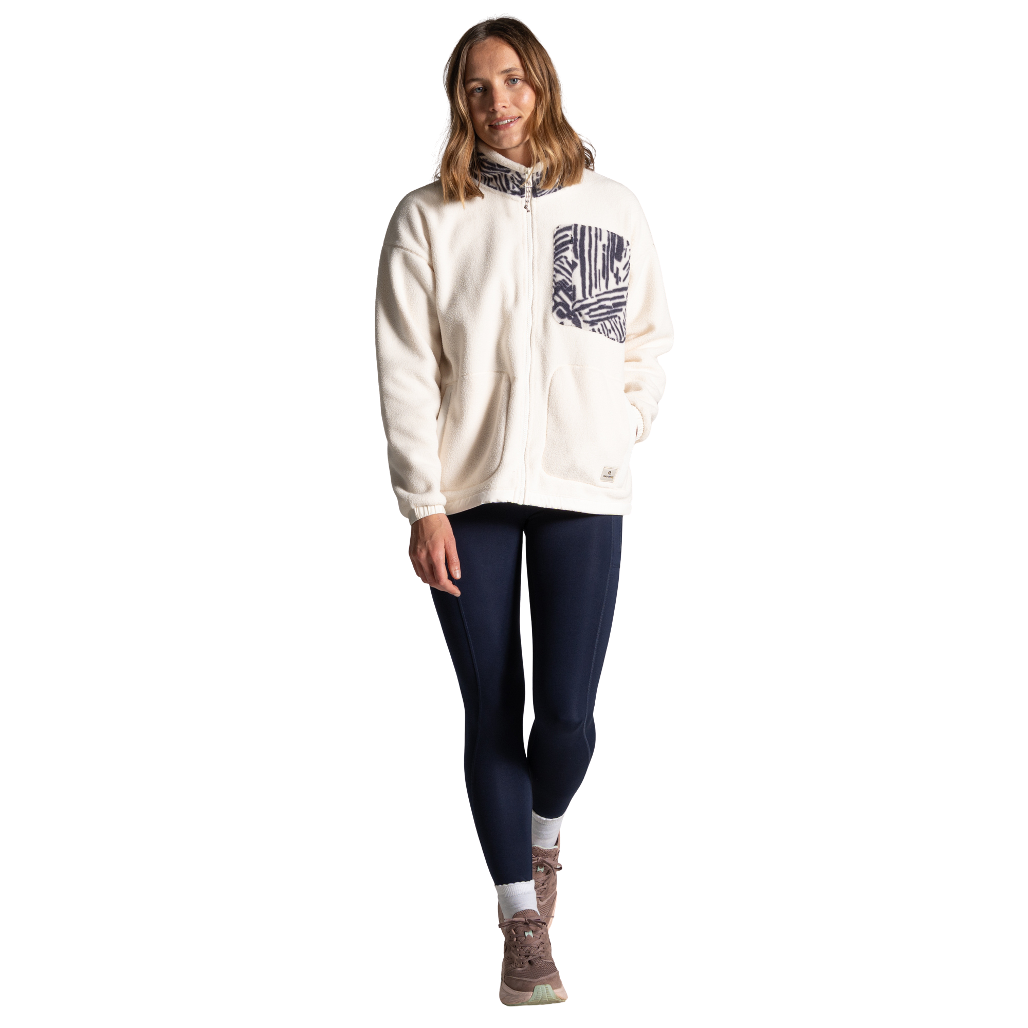Craghoppers Women's Sanaa Full Zip Fleece (Ecru)