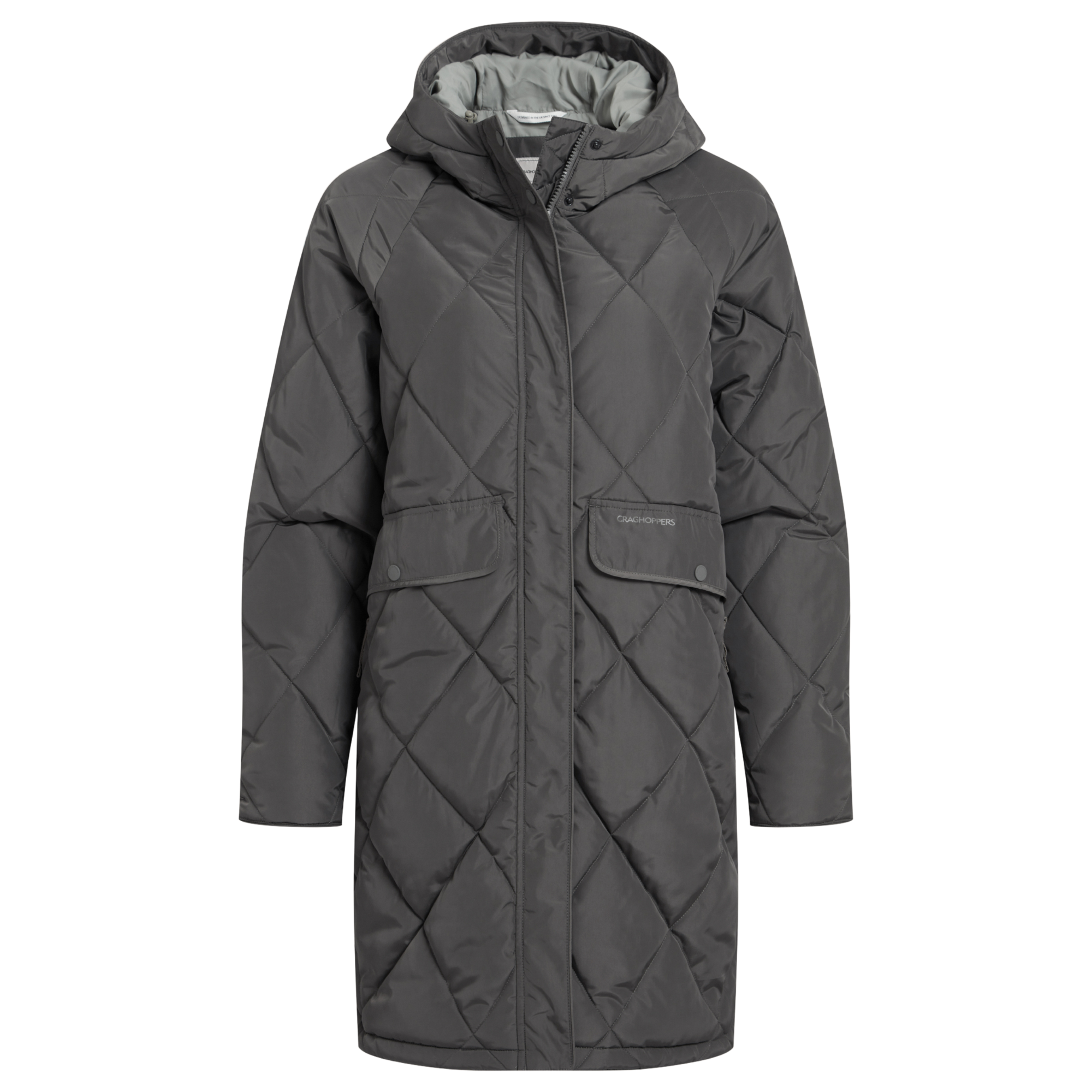 Craghoppers Women’s Sweetgrass National Trust Insulated Parka Nori Green 1KZ CWN309