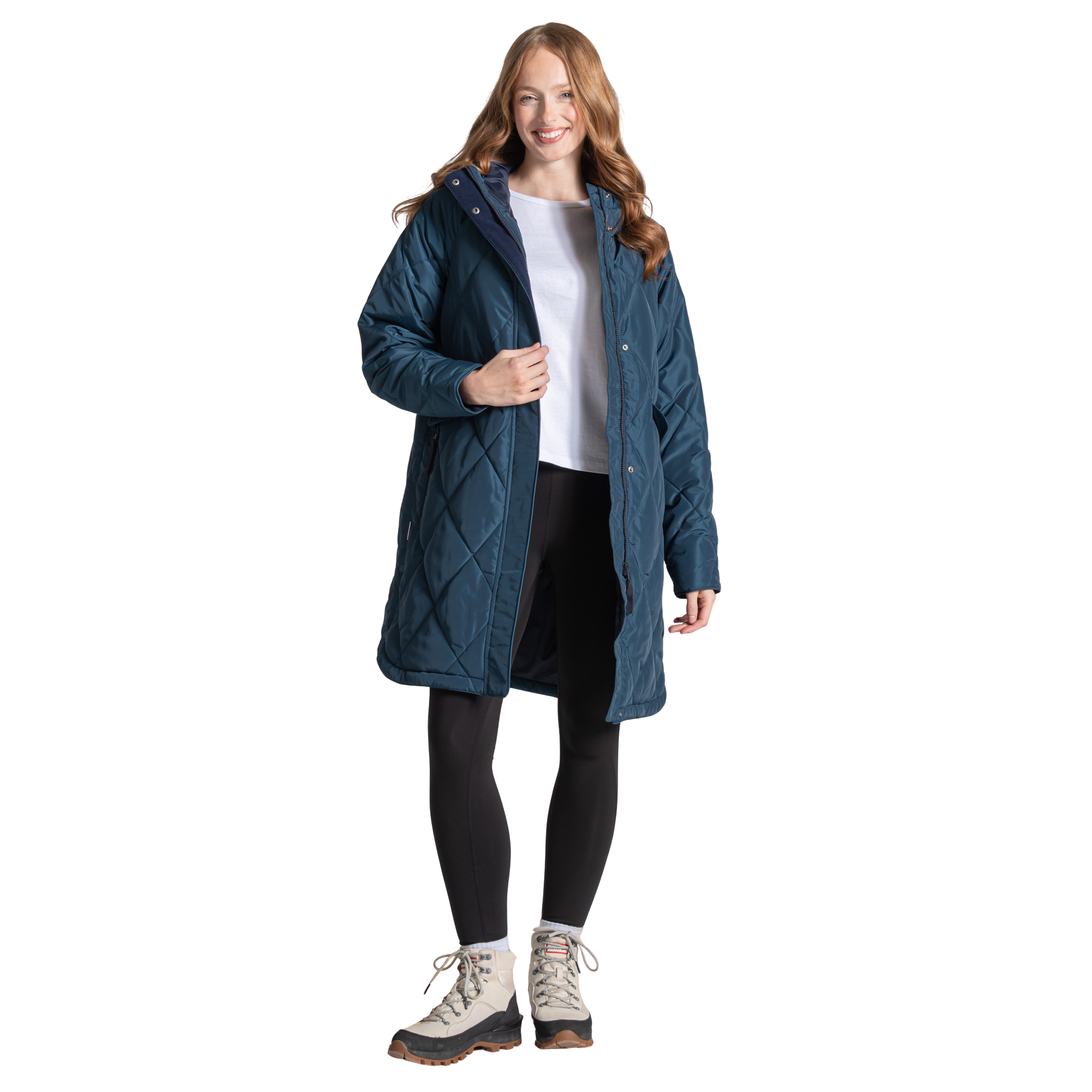 Craghoppers Women’s Sweetgrass National Trust Insulated Parka Ultramarine 1CQ CWN309