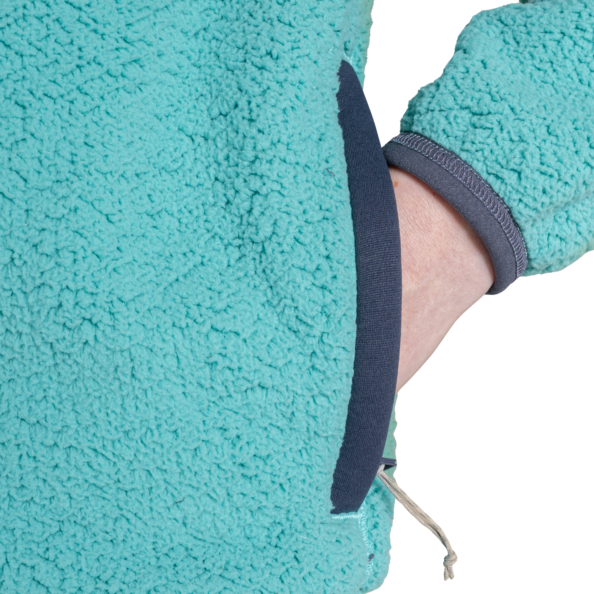 Craghoppers Women's Telesto Hooded Full Zip Fleece (Glazed Aqua/Anthracite)