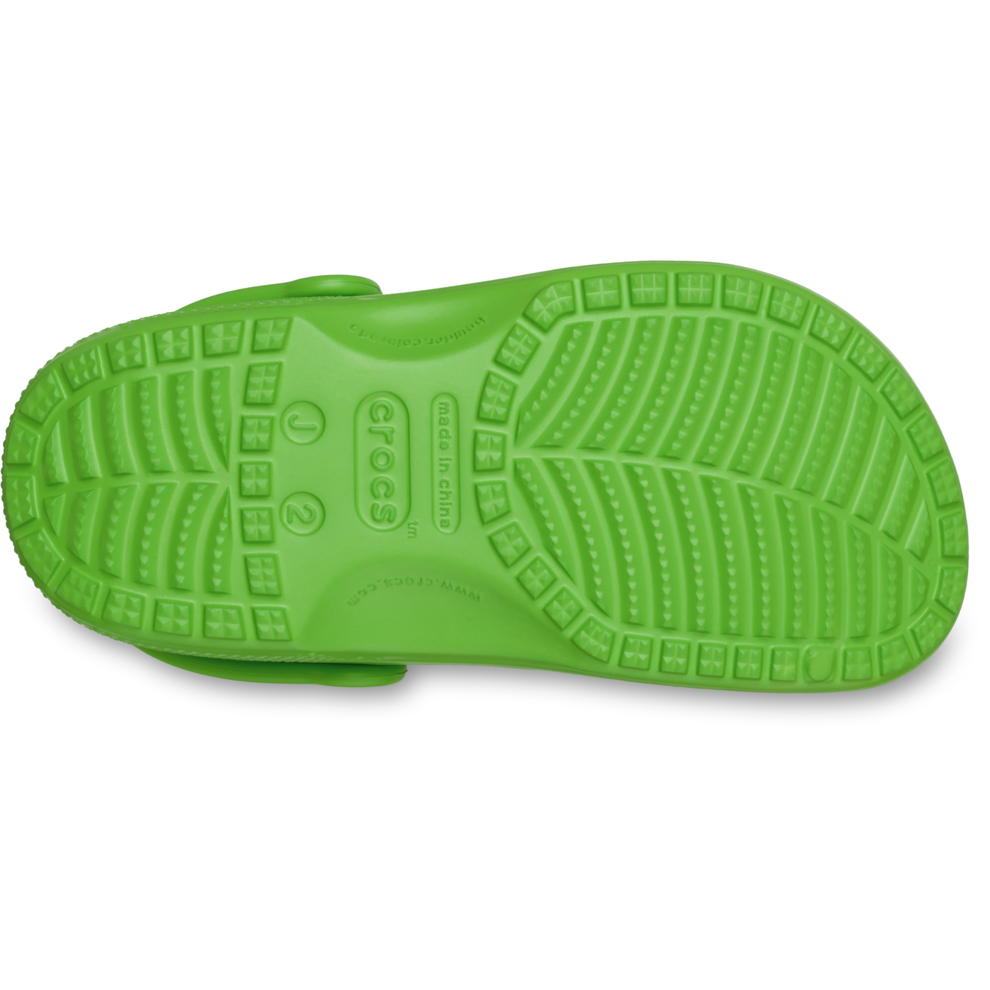 Crocs Classic Clogs - Junior (Crocs Green)(Sizes C11-J4)