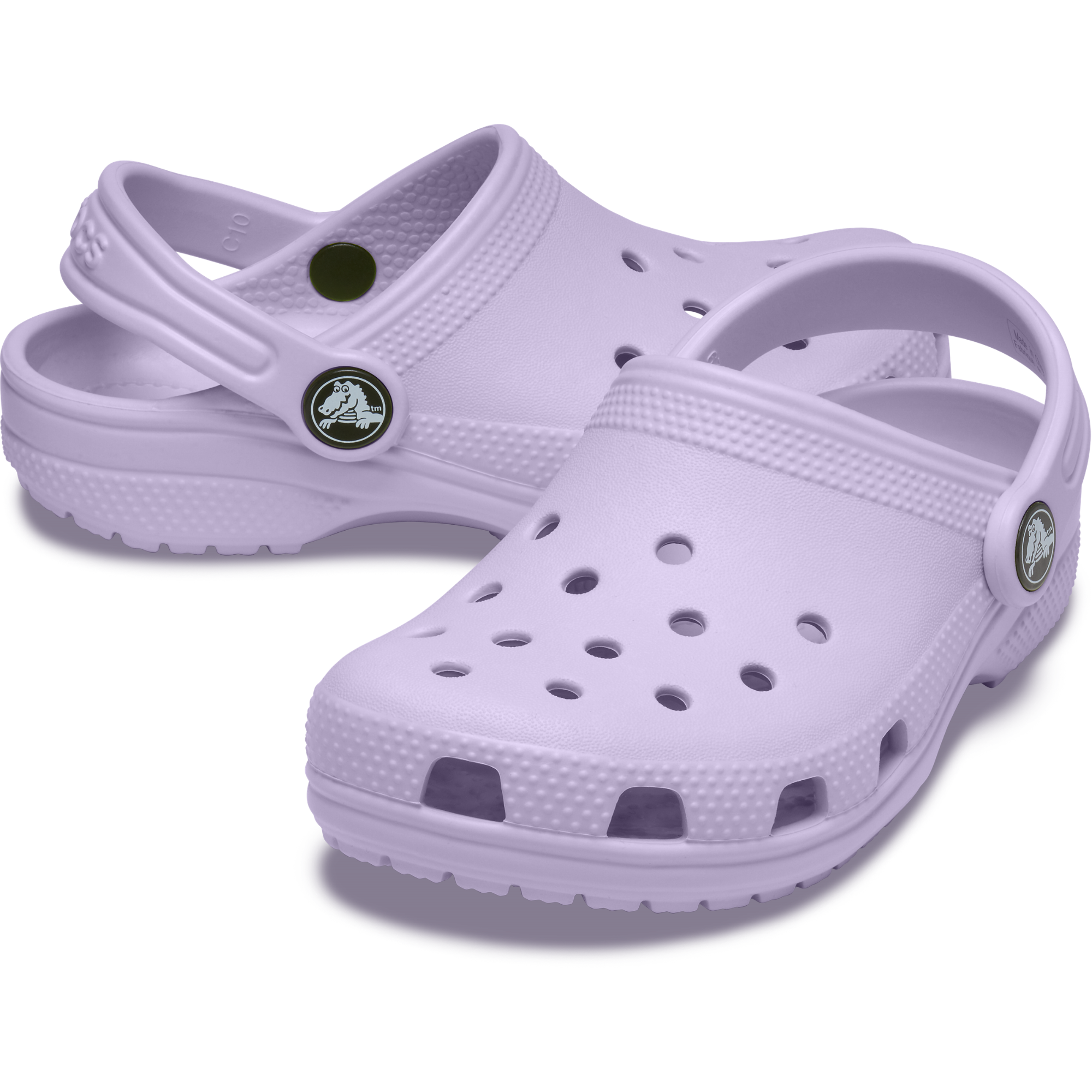 Crocs Classic Clogs - Toddler (Lavender)(Sizes C7-C10)