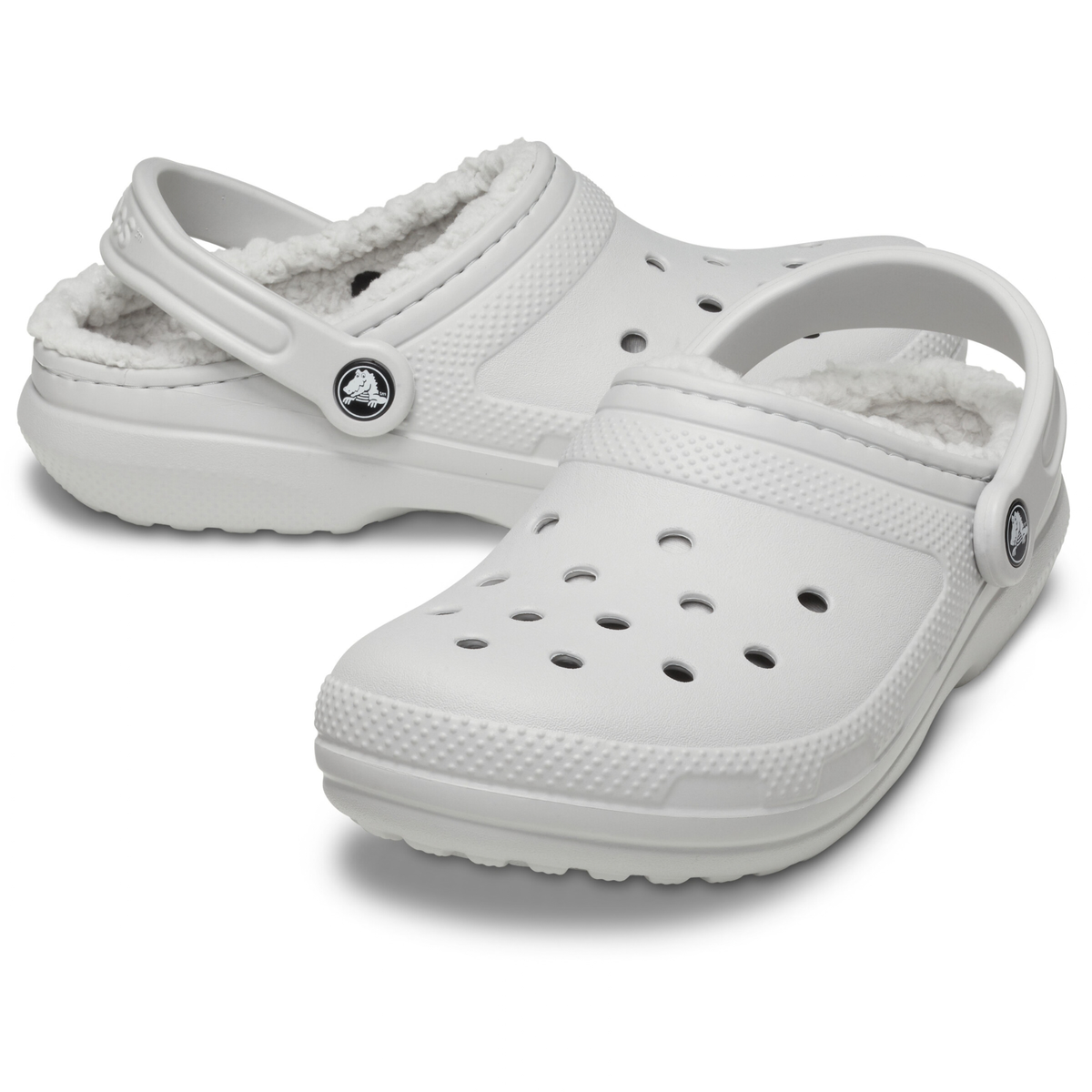 Crocs Unisex Classic Fuzz Lined Clog (Atmosphere)