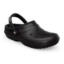 Load image into Gallery viewer, Crocs Unisex Classic Fuzz Lined Clog (Black/Black)