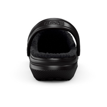 Load image into Gallery viewer, Crocs Unisex Classic Fuzz Lined Clog (Black/Black)