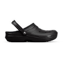 Load image into Gallery viewer, Crocs Unisex Classic Fuzz Lined Clog (Black/Black)