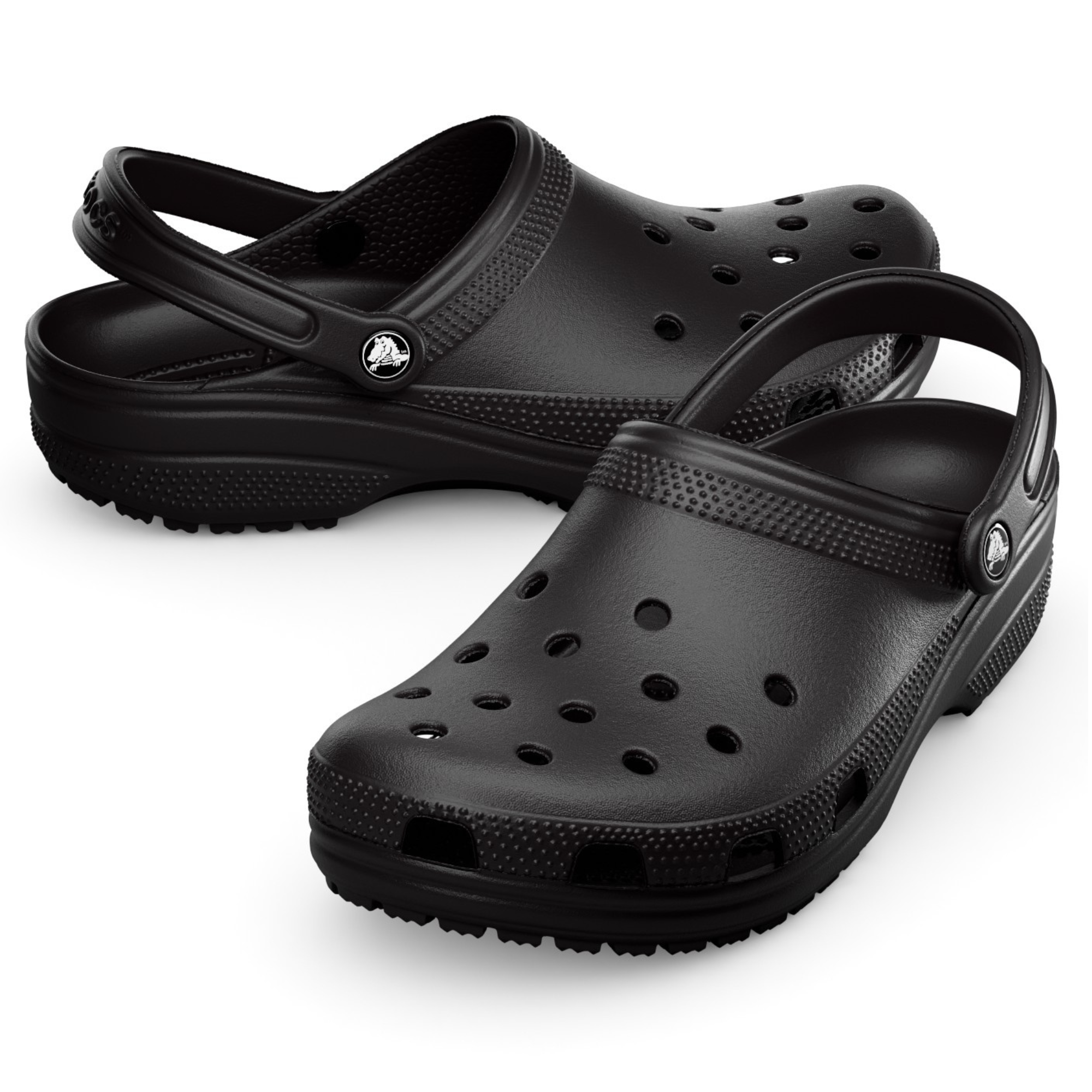 Crocs Unisex Classic Clogs (Black)