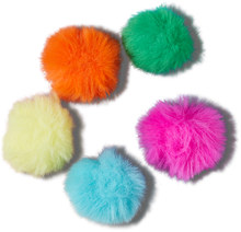 Load image into Gallery viewer, Crocs Jibbitz - 80s Neon Puff Ball (5 Pack)