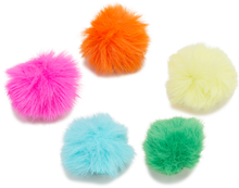 Load image into Gallery viewer, Crocs Jibbitz - 80s Neon Puff Ball (5 Pack)