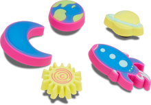 Load image into Gallery viewer, Crocs Jibbitz - Light up Neon Planets (5 Pack)
